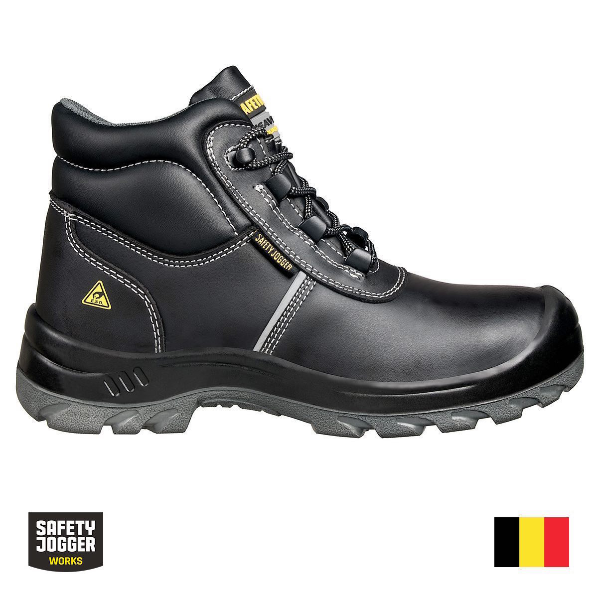 SAFETY JOGGER EOS S3 SRC ESD (Бельгія) - 100% METAL FREE