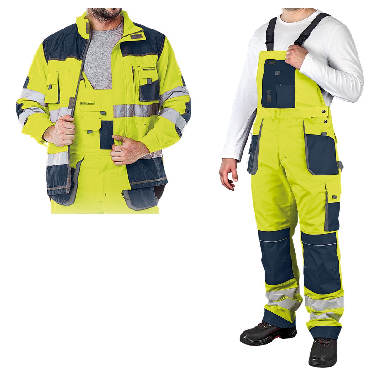 Костюм робочий сигнальний LEBER & HOLLMAN Formen LH-FMNX-JB YGS