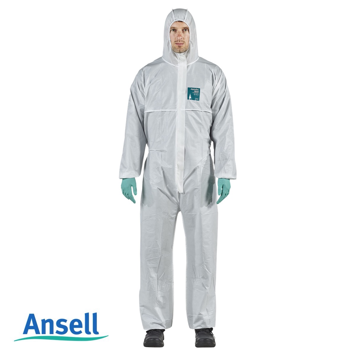 Комбінезон захисний Ansell AlphaTec 1800 - категорія III CE (тип 5, тип 6, EN 1149-5)