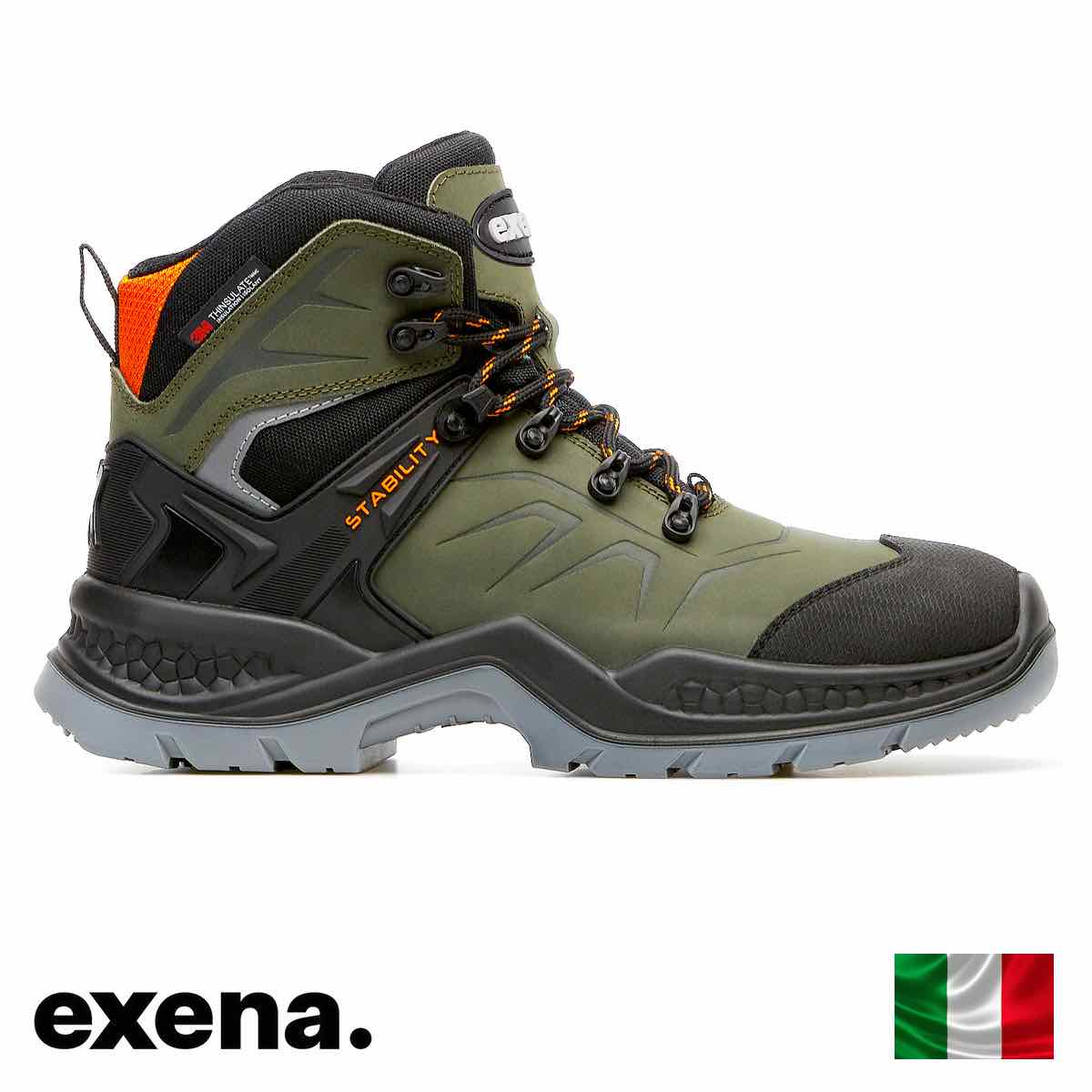 Черевики зимові EXENA EVEREST GREEN 02 CI WR SRC (Італія)