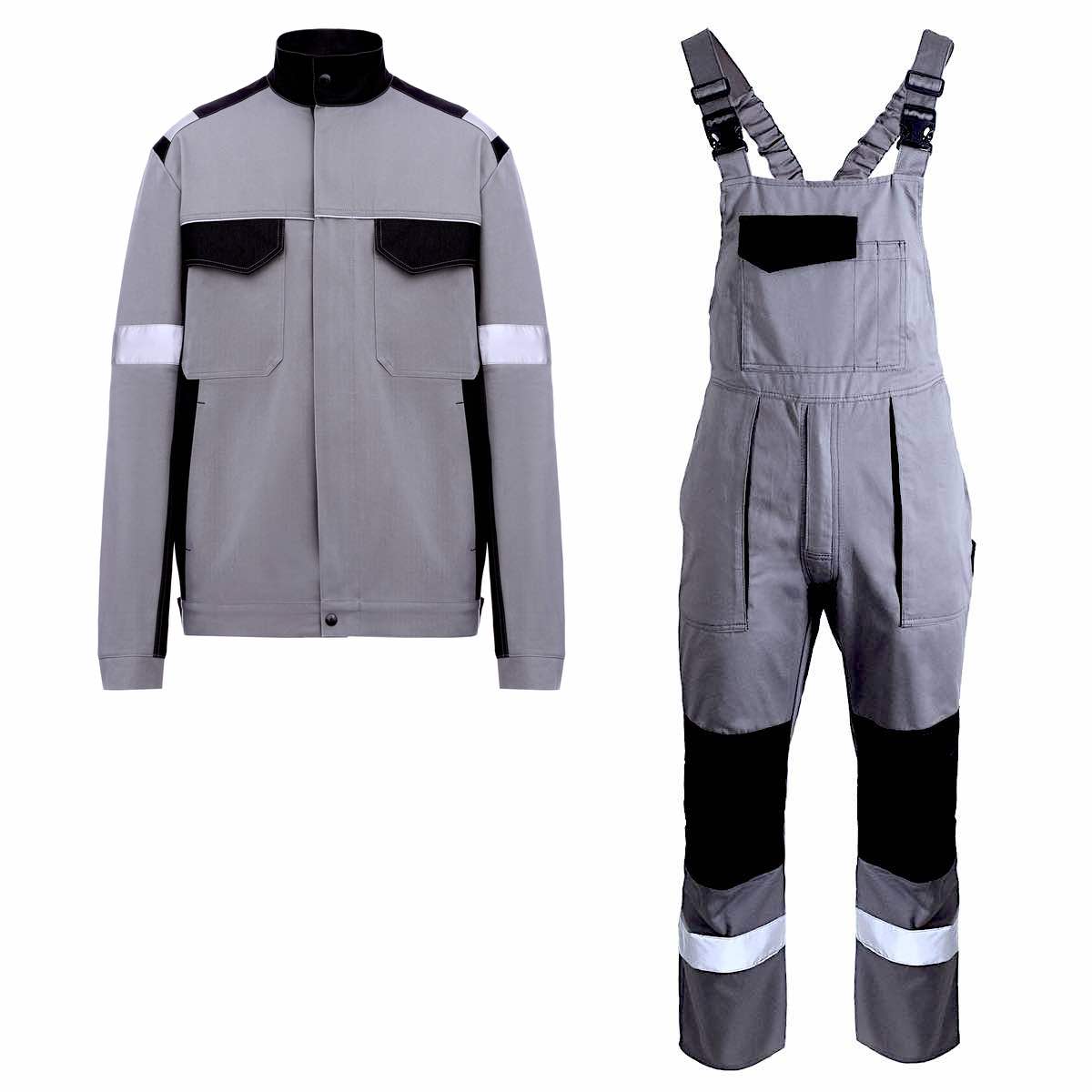 Костюм робочий OZON KONKORD-JB Grey (Україна) - 100% бавовна