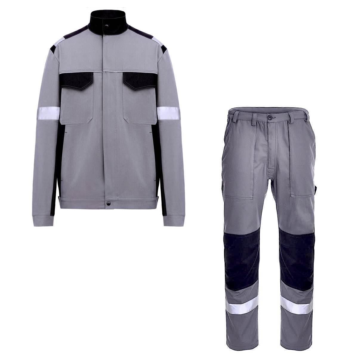 Костюм робочий OZON KONKORD-JT Grey (Україна) - 100% бавовна