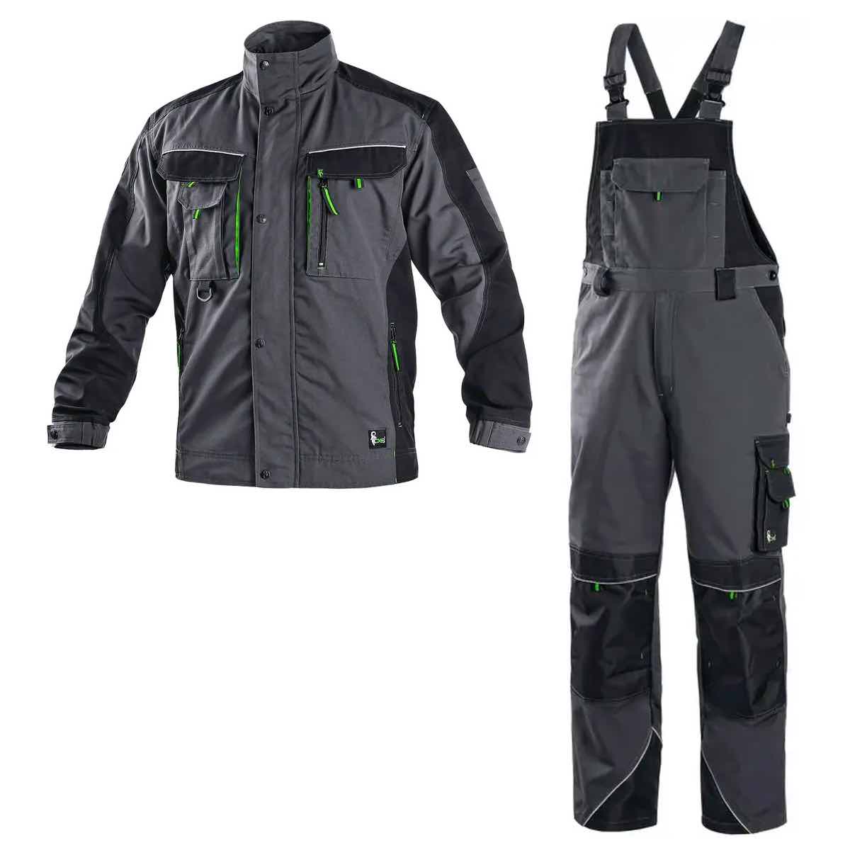 Костюм робочий CXS SIRIUS-JB Grey-Green (Чехія)